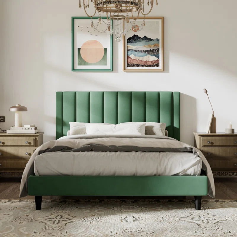 NightCraft Modern Trendy Upholstered Bed - Furnishiaa -  -